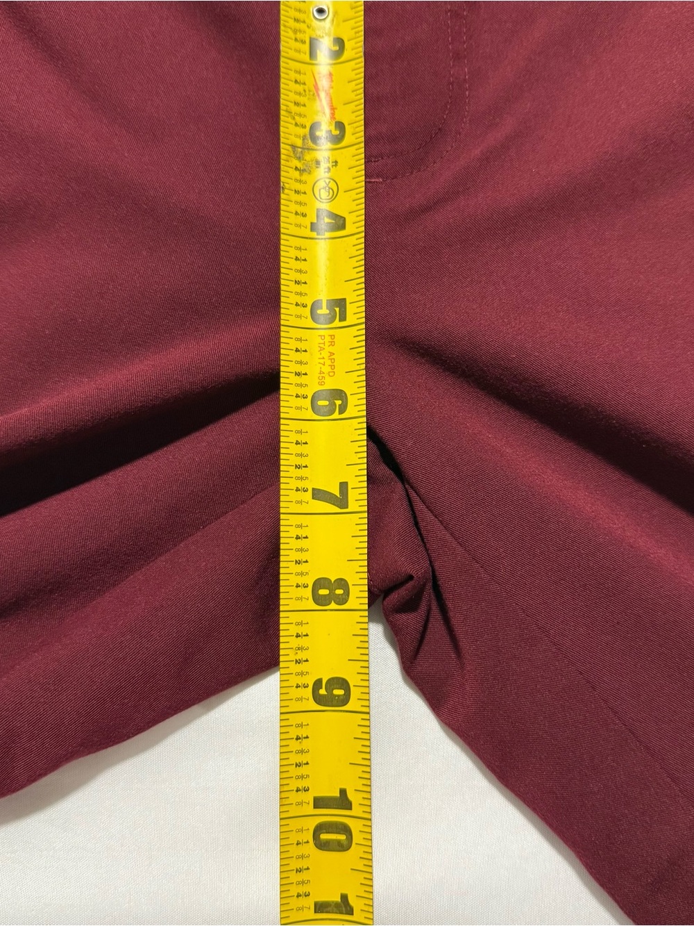 FIGS Maternity Technical Collection Scrub Pants Burgundy High Waisted Jogger S - Picture 14 of 15